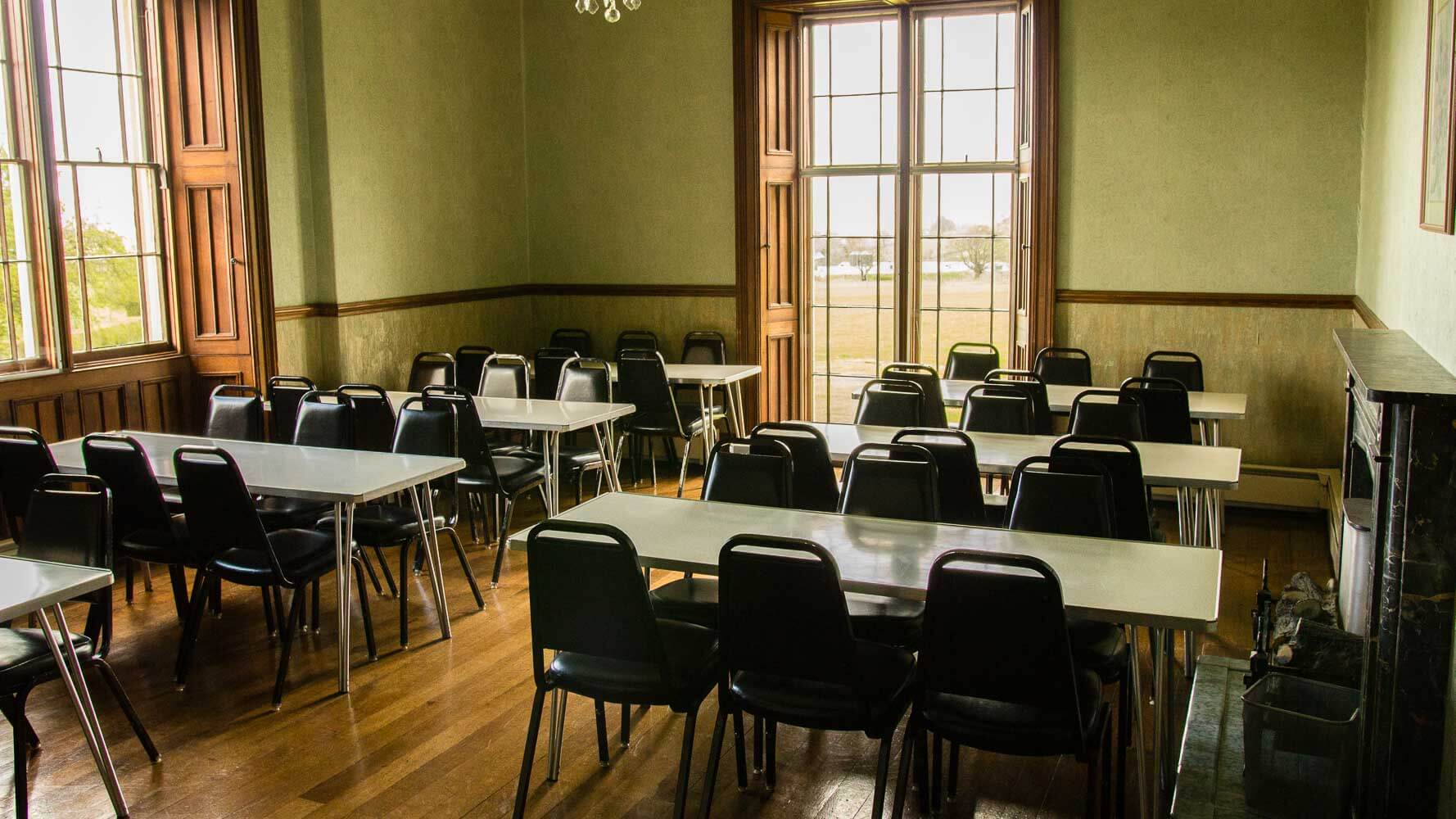 Dining room for up to fifty people.